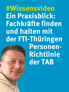 Wissensvideo Interview FTI Richtlinie
